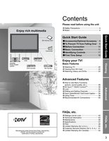 Panasonic TH58PE75UOM TV Operating Manual