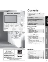 Panasonic TH65PZ750UOM TV Operating Manual