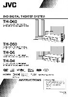 JVC THD5OM DVD Player Operating Manual