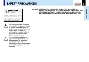 Toshiba TLP250 TLP251 TLP550 Projector Operating Manual