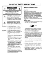 JVC TV20240OM TV Operating Manual