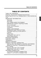 Westinghouse TX42F810GOM TV Operating Manual