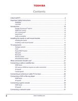 Toshiba 43L511U18 TV Operating Manual