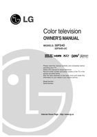 LG 30FS4D 32FS4DUC TV Operating Manual