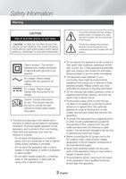 Samsung UBDM7500 Blu-Ray & Home Theater System Operating Manual