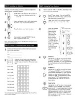 One For All URC3050 & Codes Universal Remote Control Operating Manual