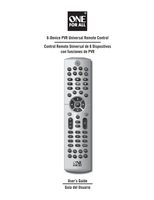 One For All URC6131NOM Universal Remote Control Operating Manual