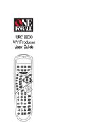 One For All URC8800 & Codes Universal Remote Control Operating Manual