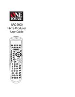 One For All URC9800 & Codes Universal Remote Control Operating Manual