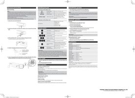 Toshiba TYSBX130 Sound Bar System Operating Manual