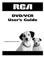 RCA VC125HF TV Operating Manual