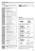 Kenwood KRFV4060D KRFV5060D KRFV5560D Audio/Video Receiver Operating Manual