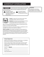 RCA VR643HF TV Operating Manual