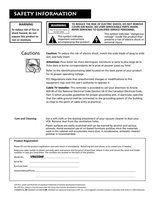 RCA VR650HF TV Operating Manual