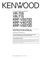 Kenwood KRFV4070D KRFV5070D KRFV5570D TV Operating Manual