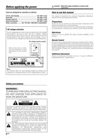 Kenwood KRFV4070D KRFV5070D KRFV5570D TV Operating Manual