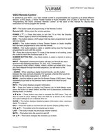 Vizio VUR8M TV Operating Manual