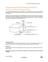 Vizio VX32LHDTV20A TV Operating Manual