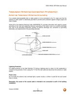 Vizio VW32LHDTV20A TV Operating Manual