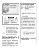 Mitsubishi WD57833 WD65833 WD73833 TV Operating Manual