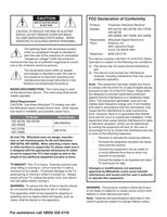 Mitsubishi WD60738 WD65738 WD65838 TV Operating Manual