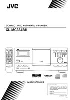 JVC XLMC334 XLMC334BK Audio System Operating Manual