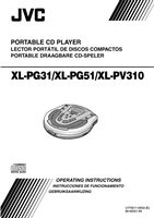 JVC XLPG31 XLPG51 XLPV310 CD Player Operating Manual