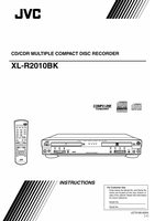 JVC XLR2010BK Audio System Operating Manual