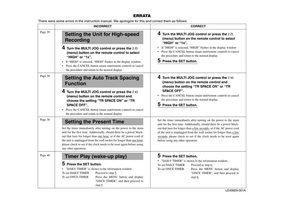 JVC XLR5010BK Audio System Operating Manual