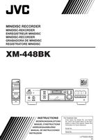 JVC XM448BK Audio System Operating Manual