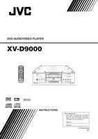 JVC XVD9000 Audio System Operating Manual