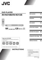 JVC XVN210B XVN210BC XVN210BJ DVD Player Operating Manual