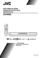 JVC XVN5SL DVD Player Operating Manual