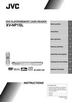 JVC XVNP1SL DVD Player Operating Manual