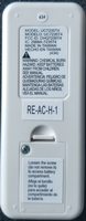 Generic RE-AC-H-1 UC7235T4 for Modern Fan Company Ceiling Fan Remote Control