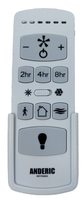 Anderic RRTR292A for Harbor Breeze KUJCE10612 TR292A TRD050G1M 2AQZU18053 Ceiling Fan Remote Control