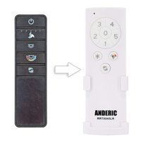 Anderic TX045-LR For Home Decorators Collection Ceiling Fan Remote Control