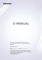 Samsung QN50LS03TAFXZA TV Operating Manual