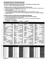 RCA CRK61A1 MANUAL  CODES TV Operating Manual