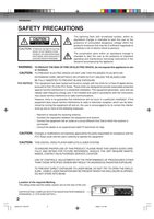 Toshiba DVRW1SU DVD/VCR Combo Player Operating Manual