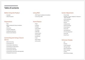 Samsung DB32D DB40D DB48D DB55D Display TV Operating Manual