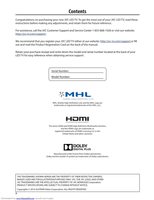 JVC DM65USR TV Operating Manual