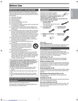 Panasonic DMRE75VP DVD/VCR Combo Player Operating Manual