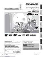 Panasonic DMRES25 Operating Manual