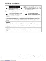 Sanyo DP24E14M TV Operating Manual