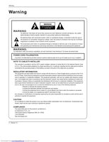 LG DU42PX12X TV Operating Manual