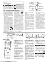 Durabrand DWT1304 TV Operating Manual