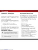 Vizio E390A1 TV Operating Manual