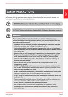 Toshiba RACPD1412CRU Air Conditioner Unit Operating Manual