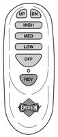 Emerson SR110 Ceiling Fan Remote Control